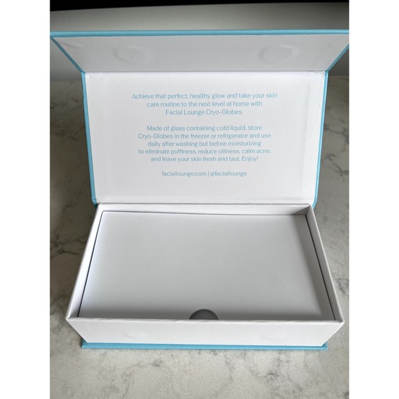 NEW Facial Lounge Cryo Globes Cryotherapy Cold Ice Roller Face Body Treatment - Picture 4 of 5